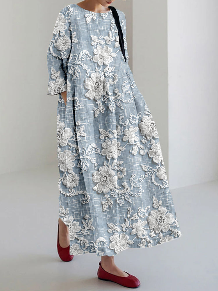 Delphine™ | Robe longue fluide