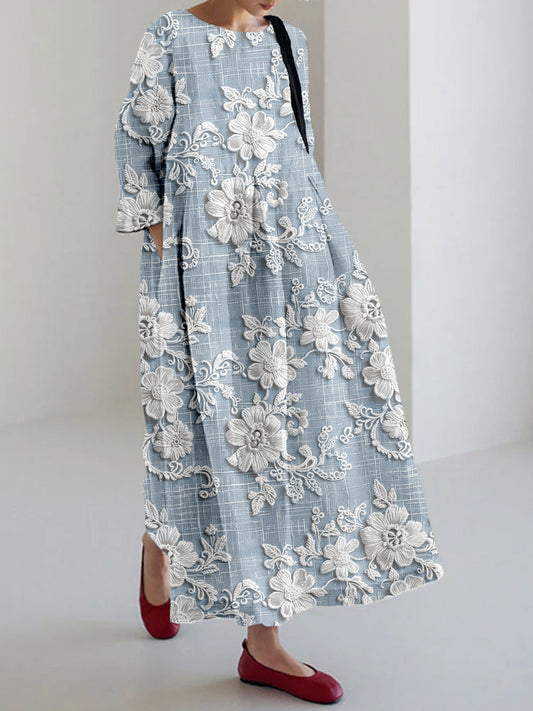 Delphine™ | Robe longue fluide