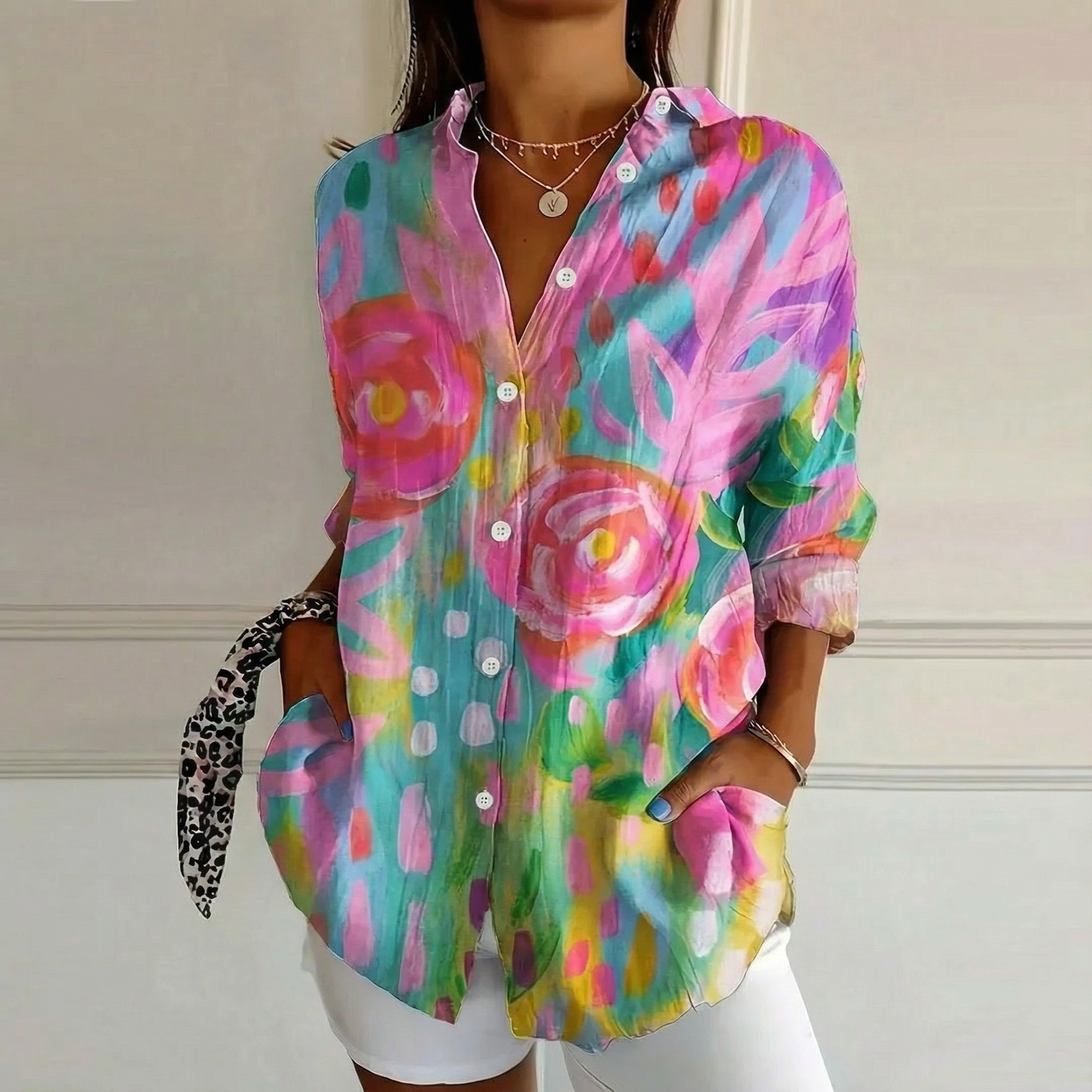 Maëva | Blouse Classique Élégante