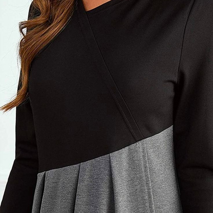 Caléna™ | Robe Élégante Manches Longues