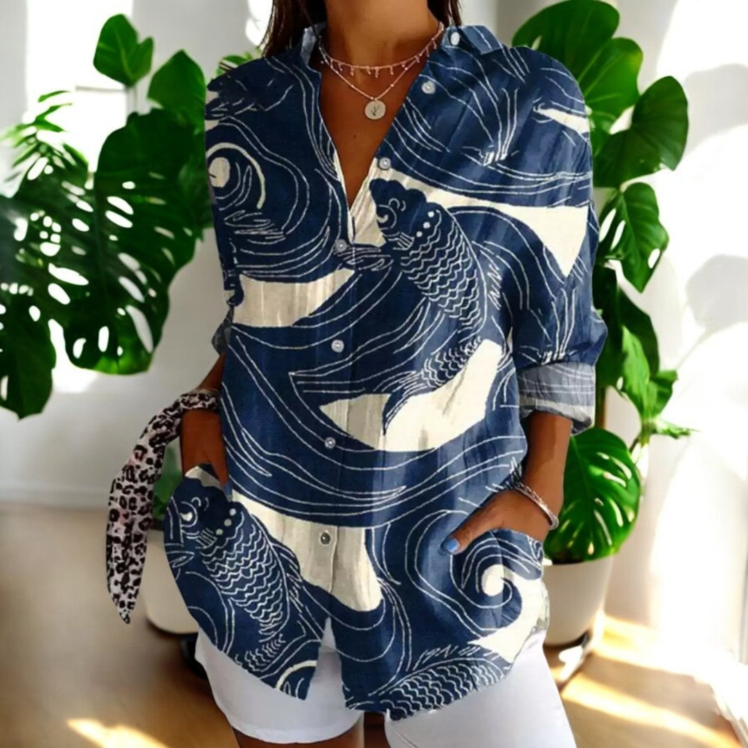 Pauline | Chemise Élégante à Boutons