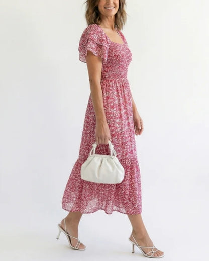 Émilie™ | Robe Été Épaules Dégagées Confort