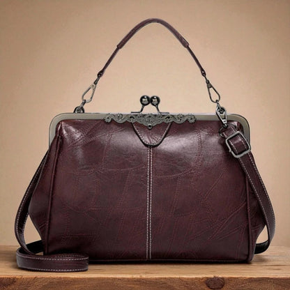 Lucienne™ | Sac en Cuir Fermoir