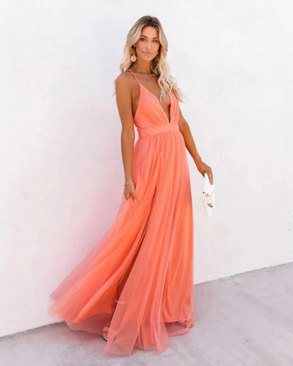 Célia | Robe Longue Élégante Femme