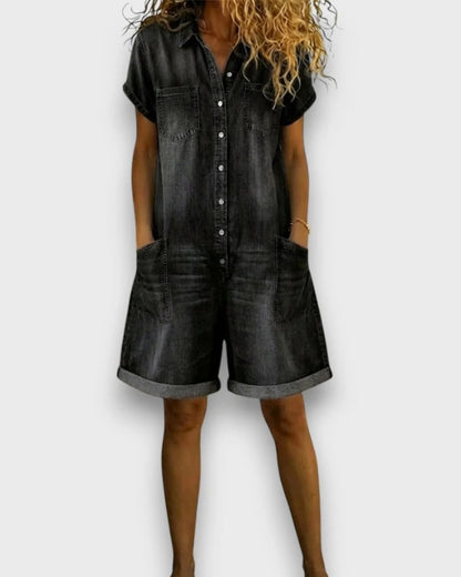 Rovixa™ | Denim Combinaison Esprit Léger Joyeux