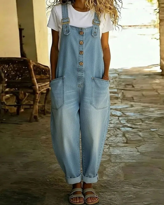 Tyraxe™ | Denim Combinaison Tenue Calme Quotidienne