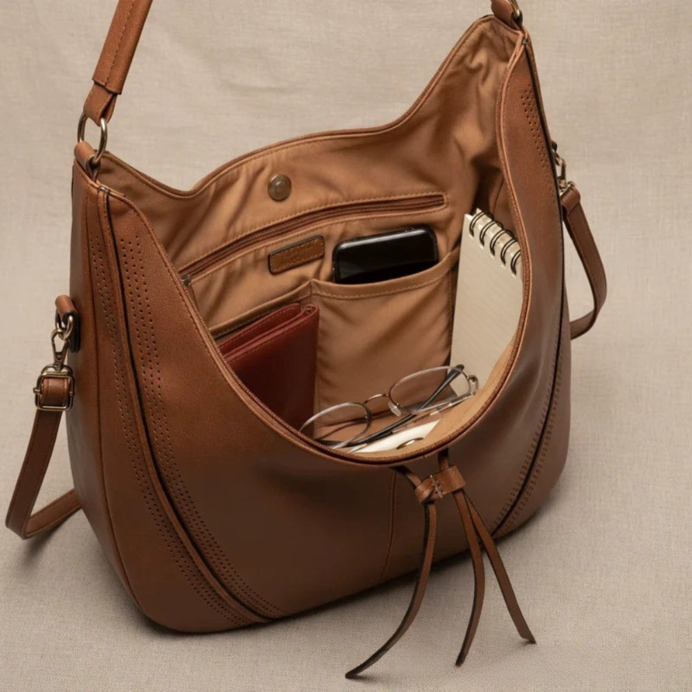 Delphine™ | Sac en Cuir Hobo