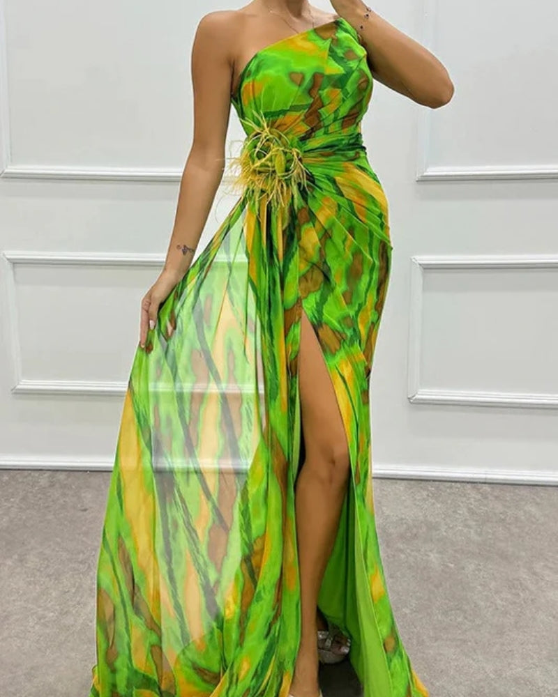 Élodie | Robe Drapée Élégante