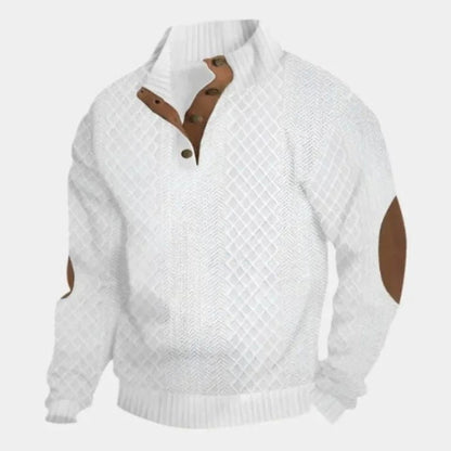 Hugo | Pull Classique à Col Montant