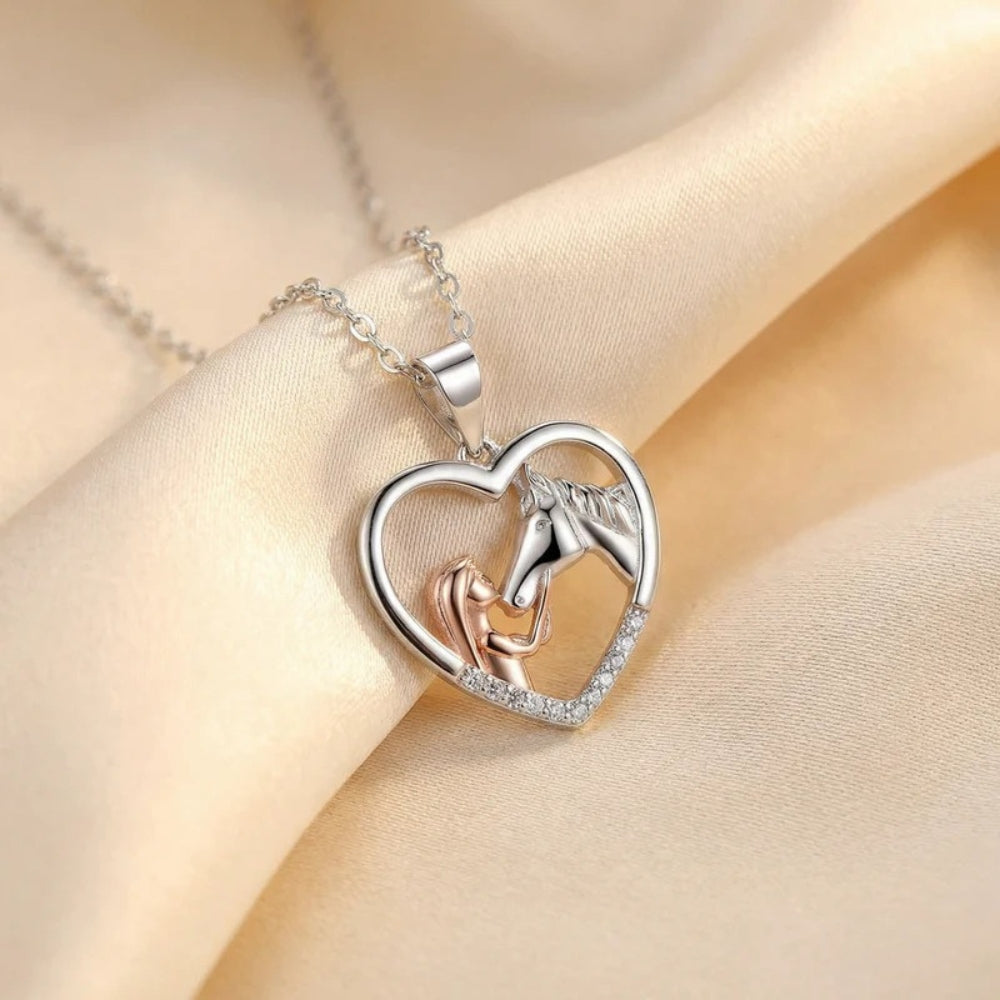 Maëlle™ | Collier Cœur Cheval