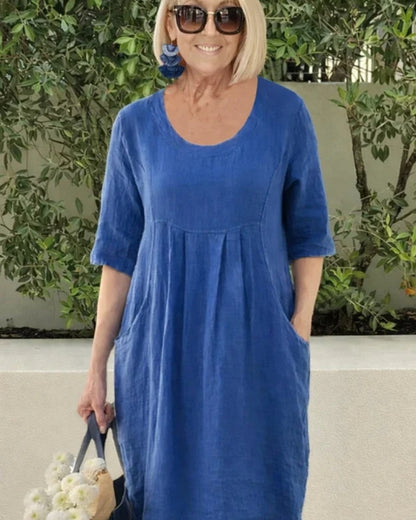 Pauline | Robe Décontractée avec Poches