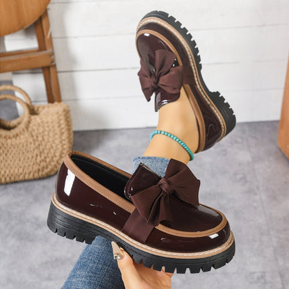Audrey | Mocassins Élégants à Nœud