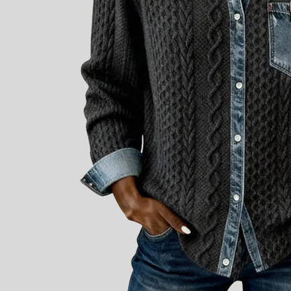 Maïwenn™ | Cardigan Maille Texturée