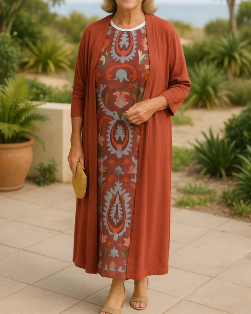 Élise | Robe Fluide Élégante et Confortable