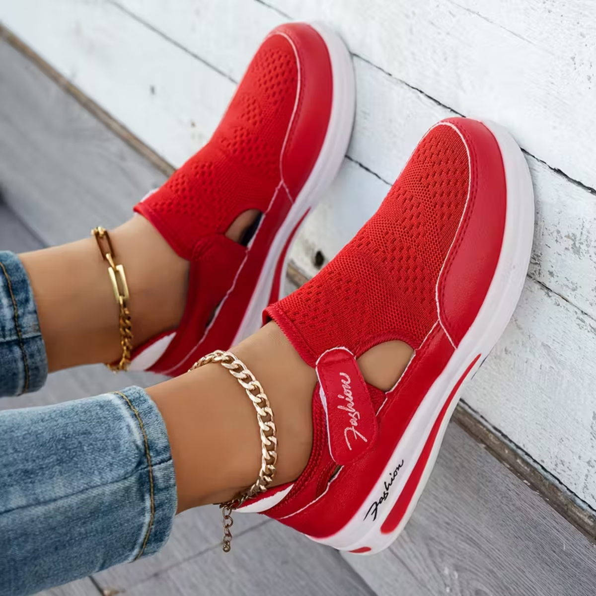 Capucine | Baskets Orthopédiques Élégantes