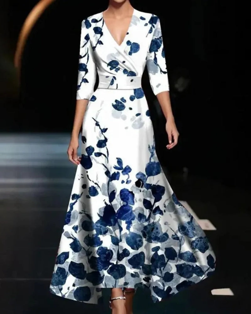 Clara | Robe Chic à Motif Floral