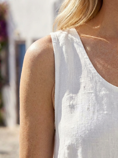 Maud | Robe Midi Sans Manches