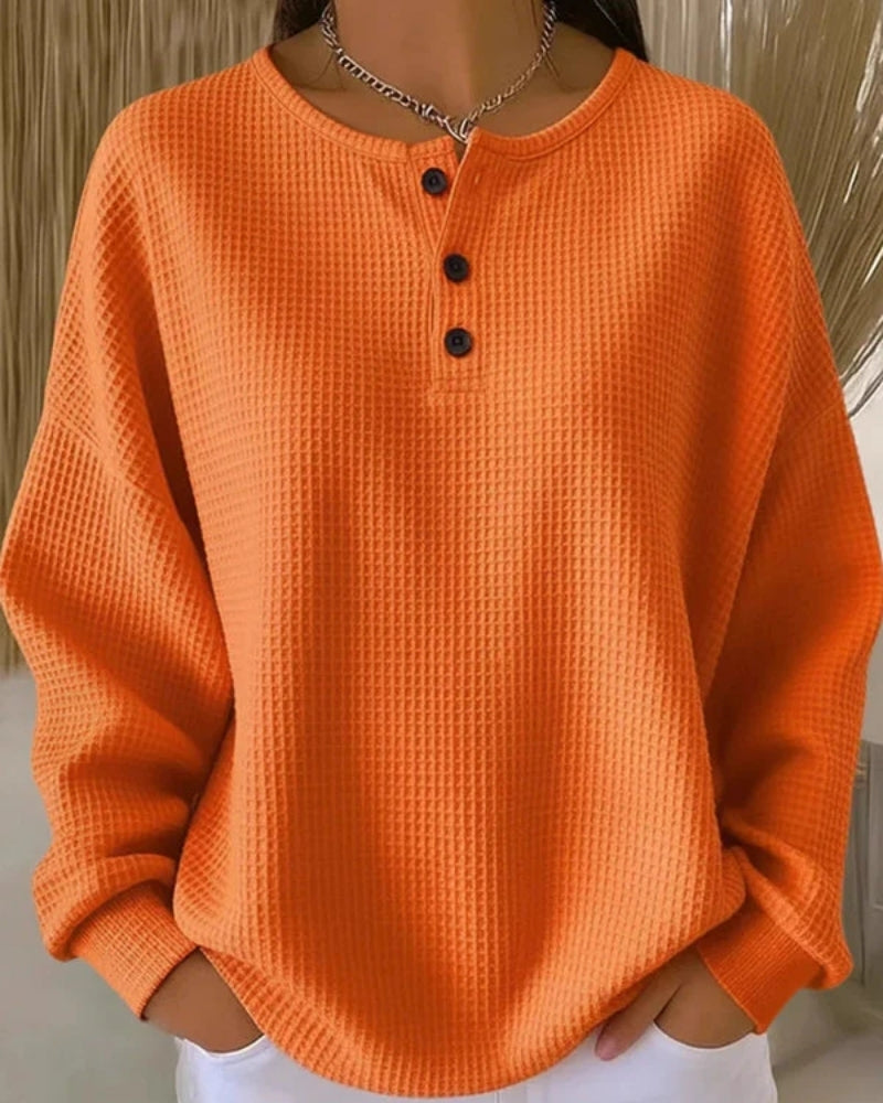 Sophie | Pull Structuré Style Henley