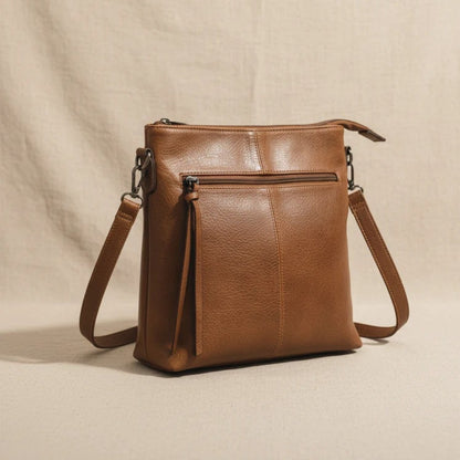 Lénaëlle™ | Sac en Cuir Carré