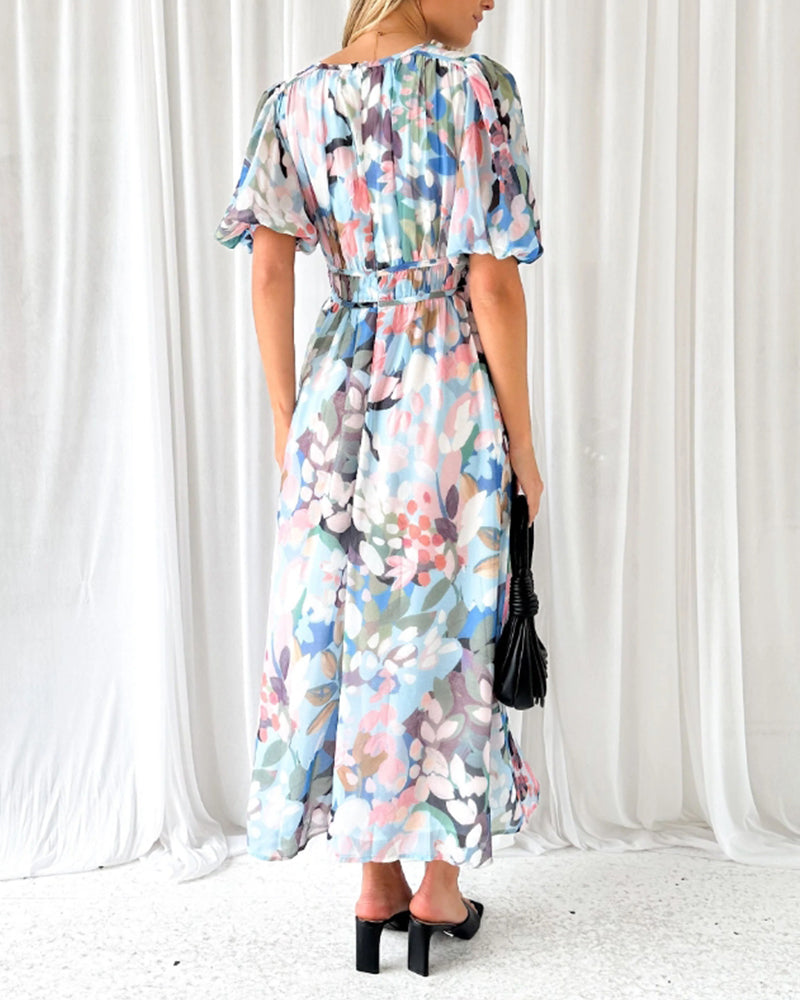 Sophie | Robe Florale Féminine