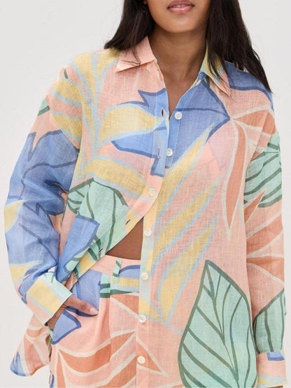 Joséphine | Robe Florale Élégante Imprimée