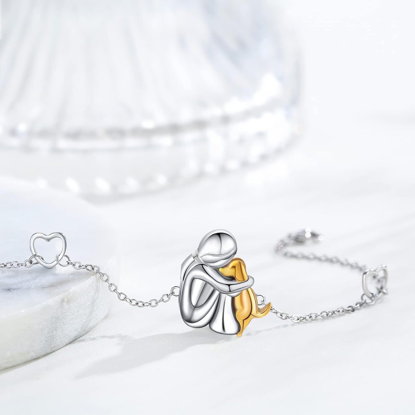 Marjolaine™ | Bracelet Étreinte Chien