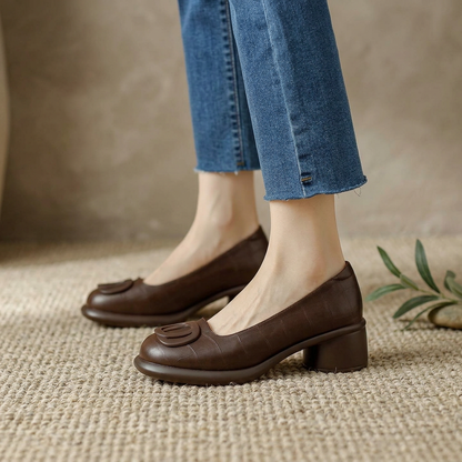 Adèle | Talons Bloc Élégants