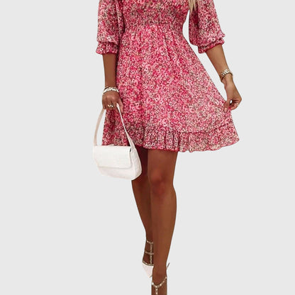 Lunéa™ | Robe Volantée Élégante
