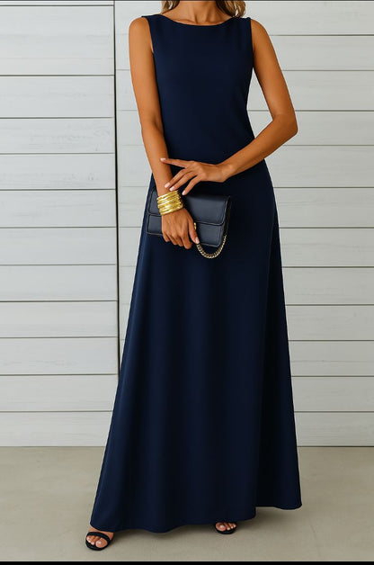 Navéline™ | Robe Longue Épurée