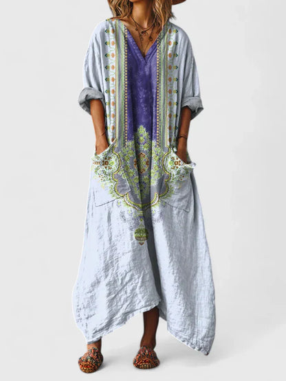 Veloria™ | Robe Longue Poches