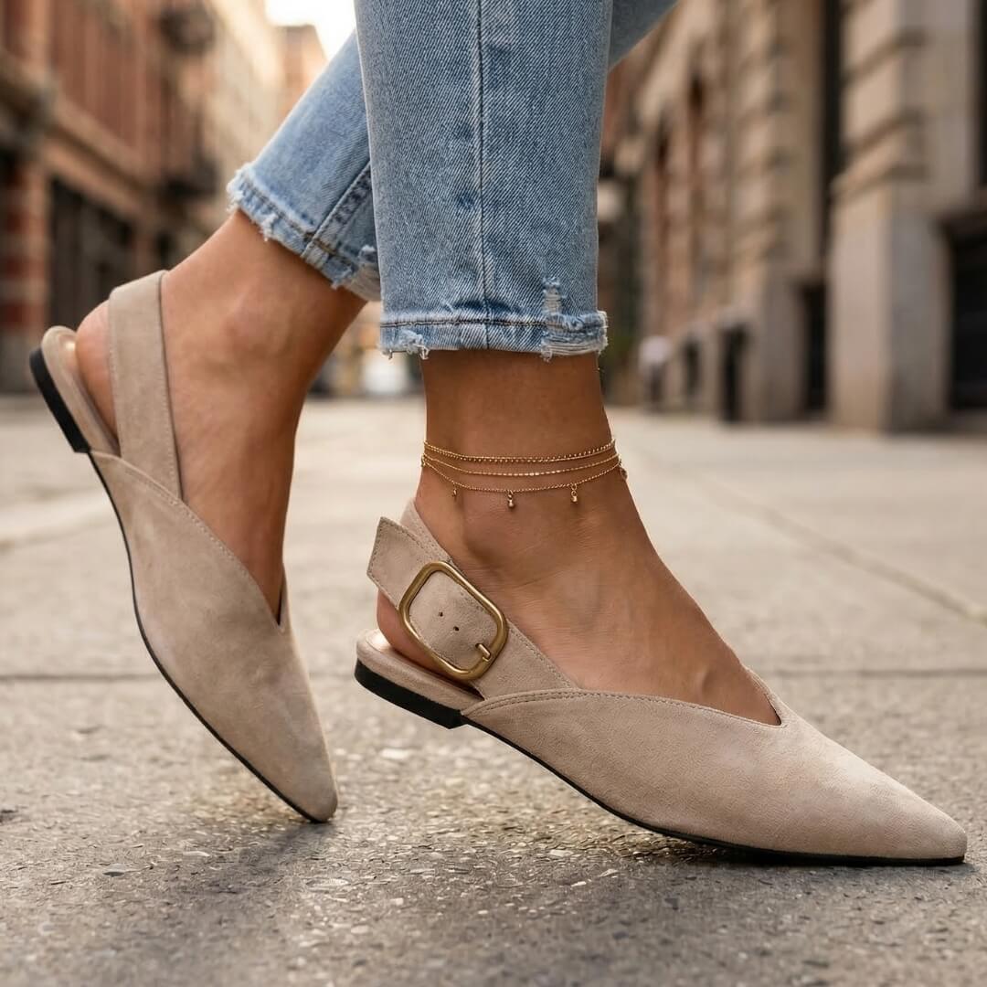 Marion | Ballerines Slingback Élégantes