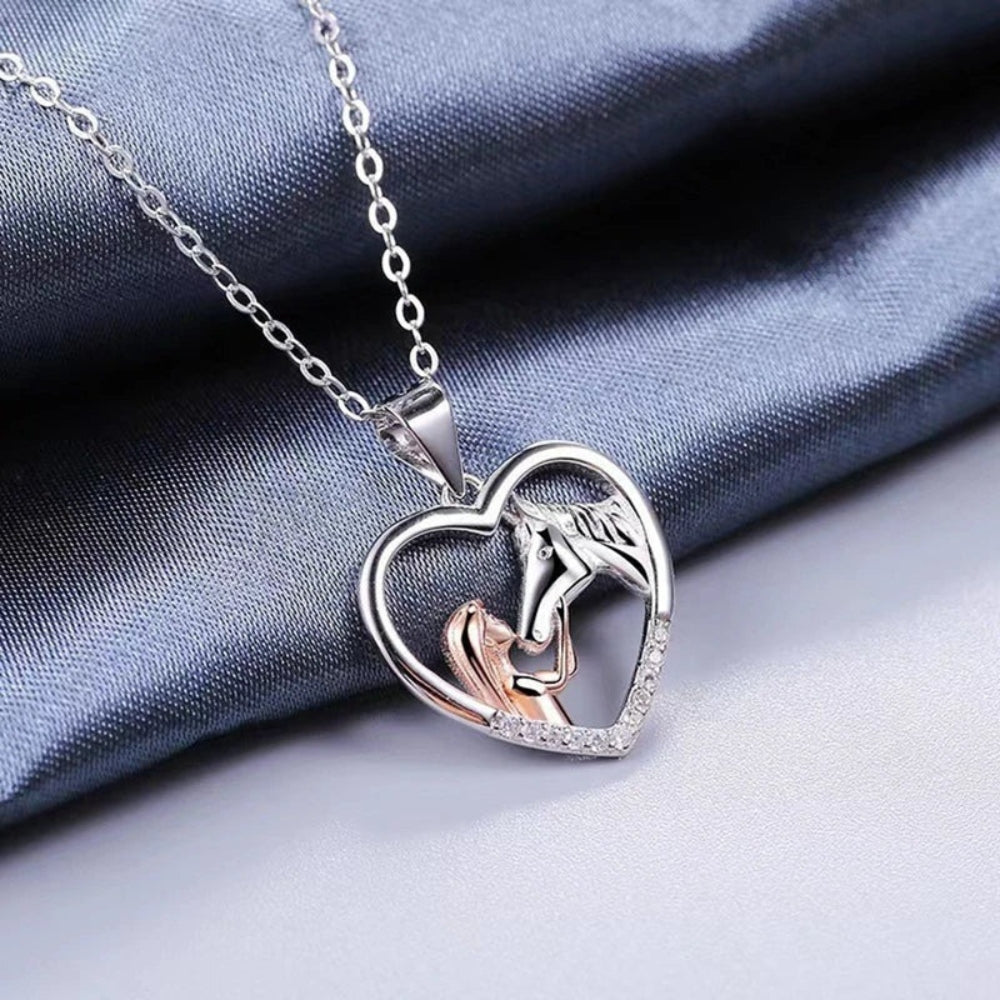 Maëlle™ | Collier Cœur Cheval