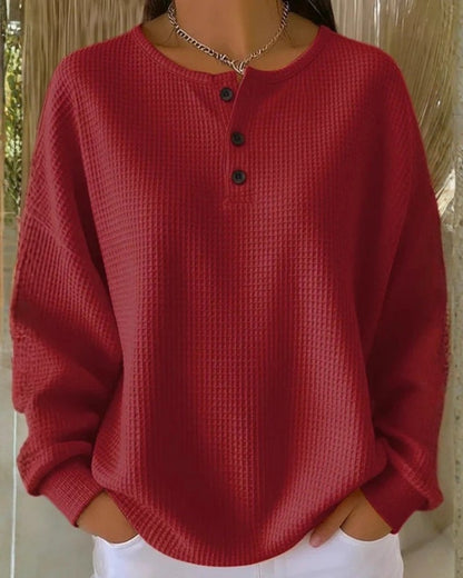 Sophie | Pull Structuré Style Henley