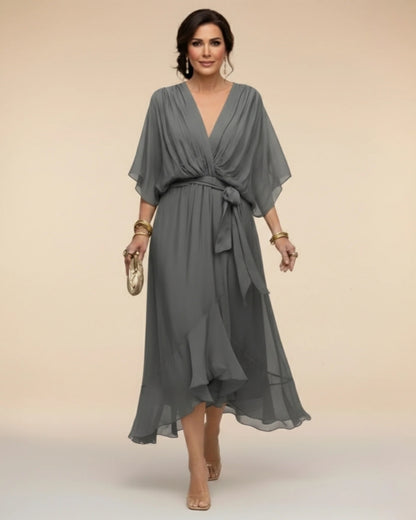 Camille | Robe Élégante à Décolleté en V