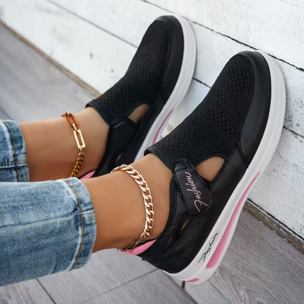 Capucine | Baskets Orthopédiques Élégantes