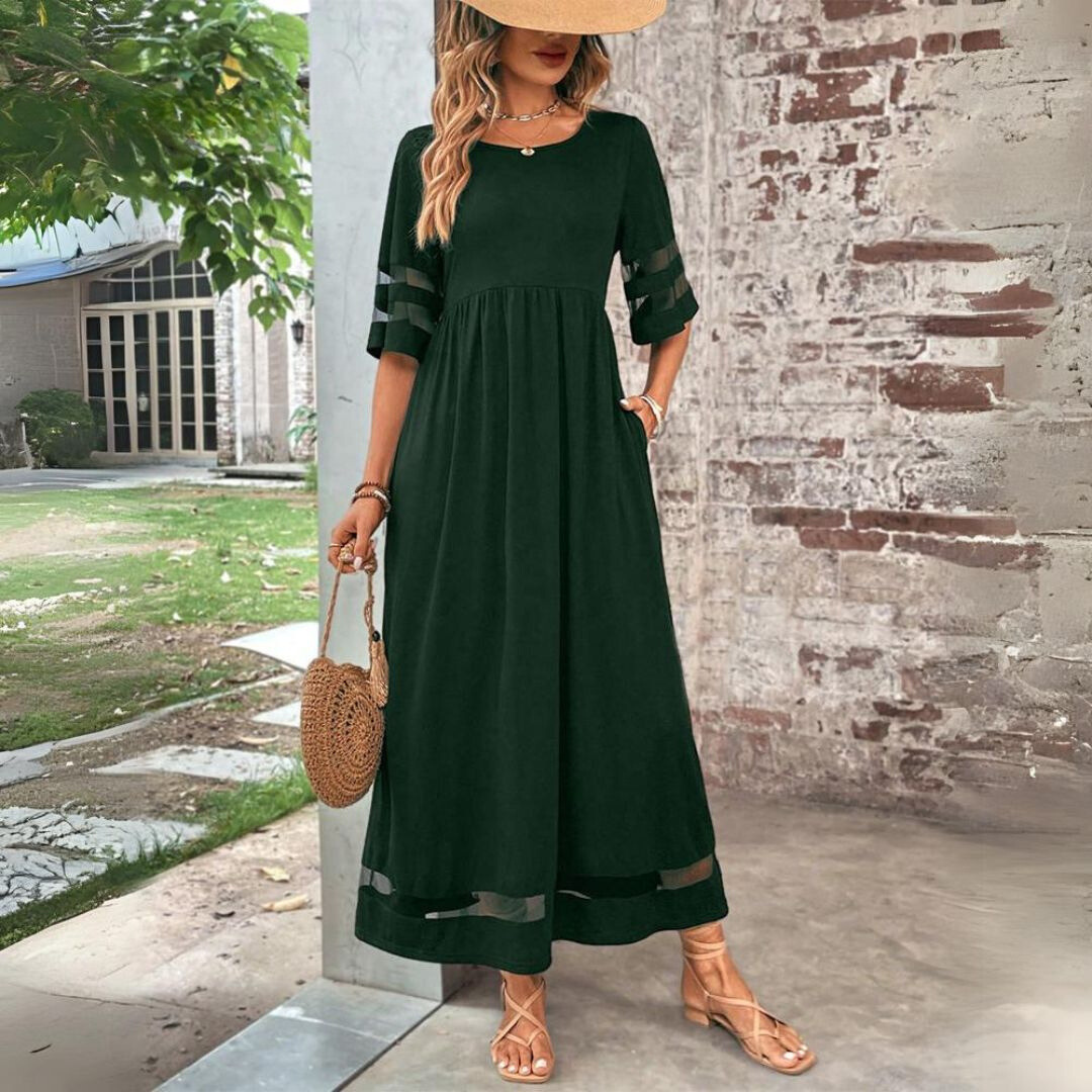 Jeanne | Robe Midi Élégante