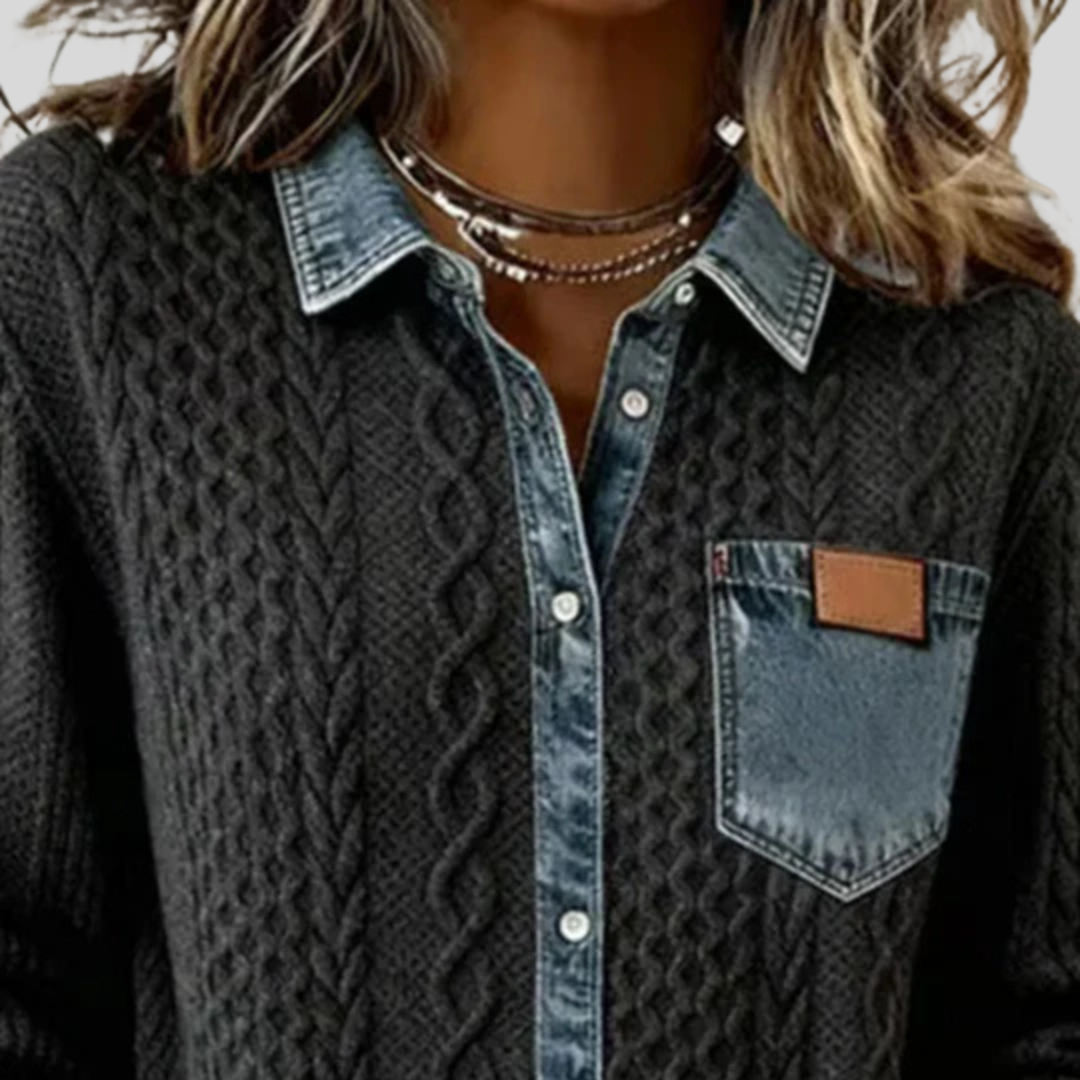 Maïwenn™ | Cardigan Maille Texturée