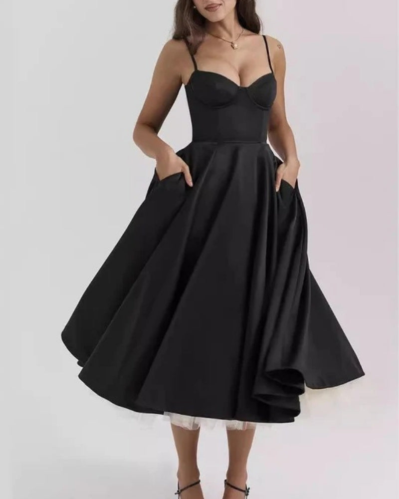 Camélia™ | Robe Taille Marquée