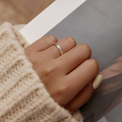 Éléa™ | Bague Empreintes Colorées