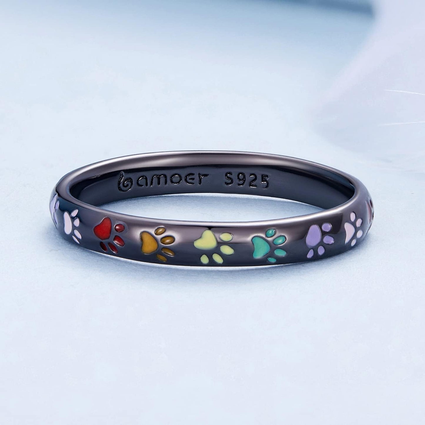 Éléa™ | Bague Empreintes Colorées