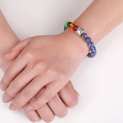 Maélys™ | Bracelet Patte Colorée