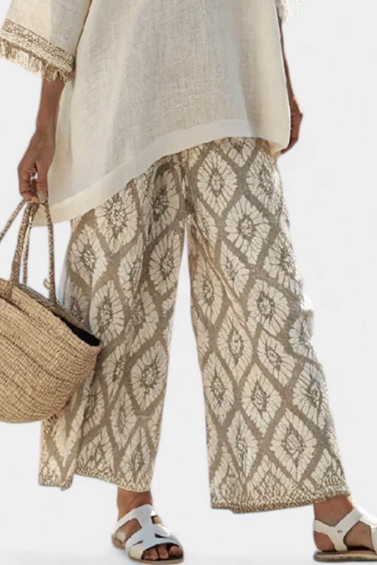 Léa™ | Ensemble Haut Pantalon Confiance Calme