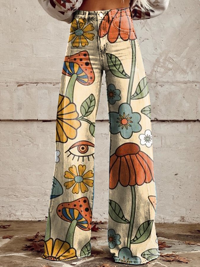 Lison™ | Pantalon Vintage Ample