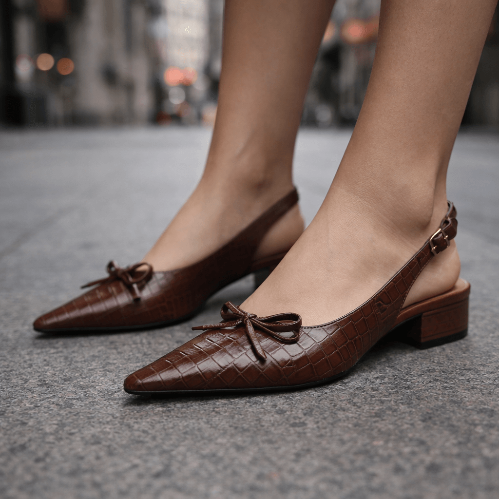 Pauline | Talons Slingback Élégants