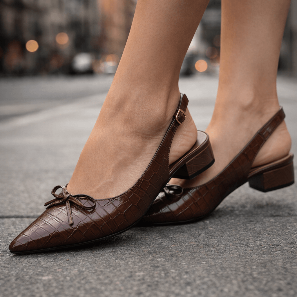 Pauline | Talons Slingback Élégants