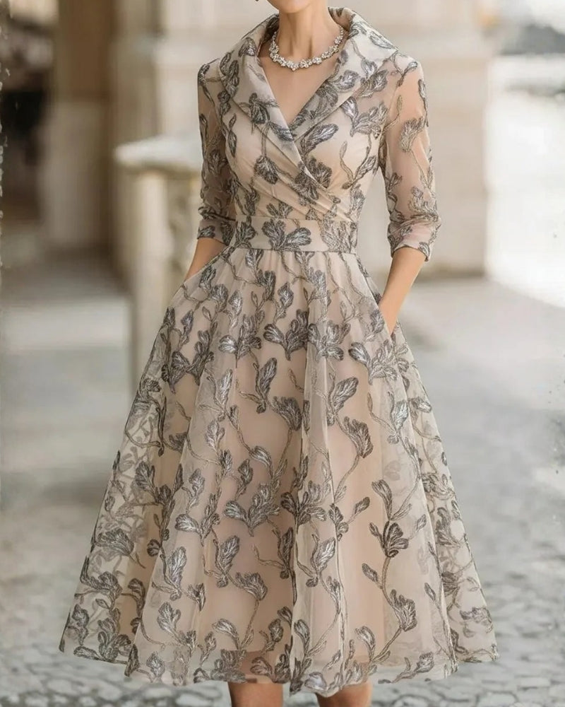 Louise | Robe Classique Élégante