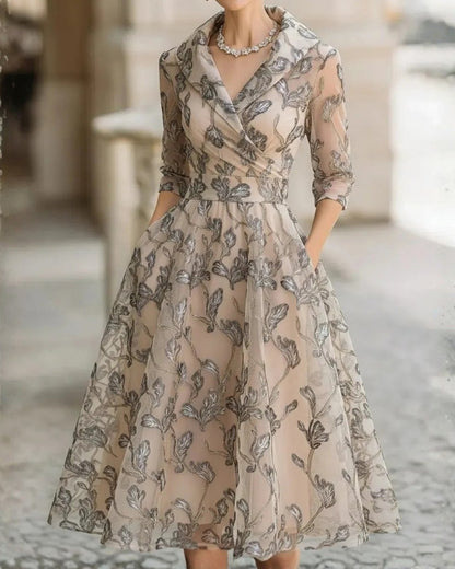 Louise | Robe Classique Élégante