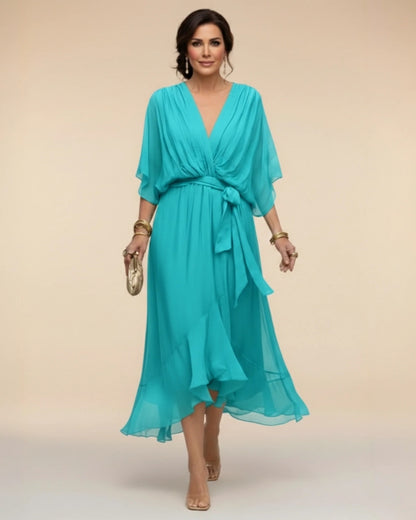 Camille | Robe Élégante à Décolleté en V