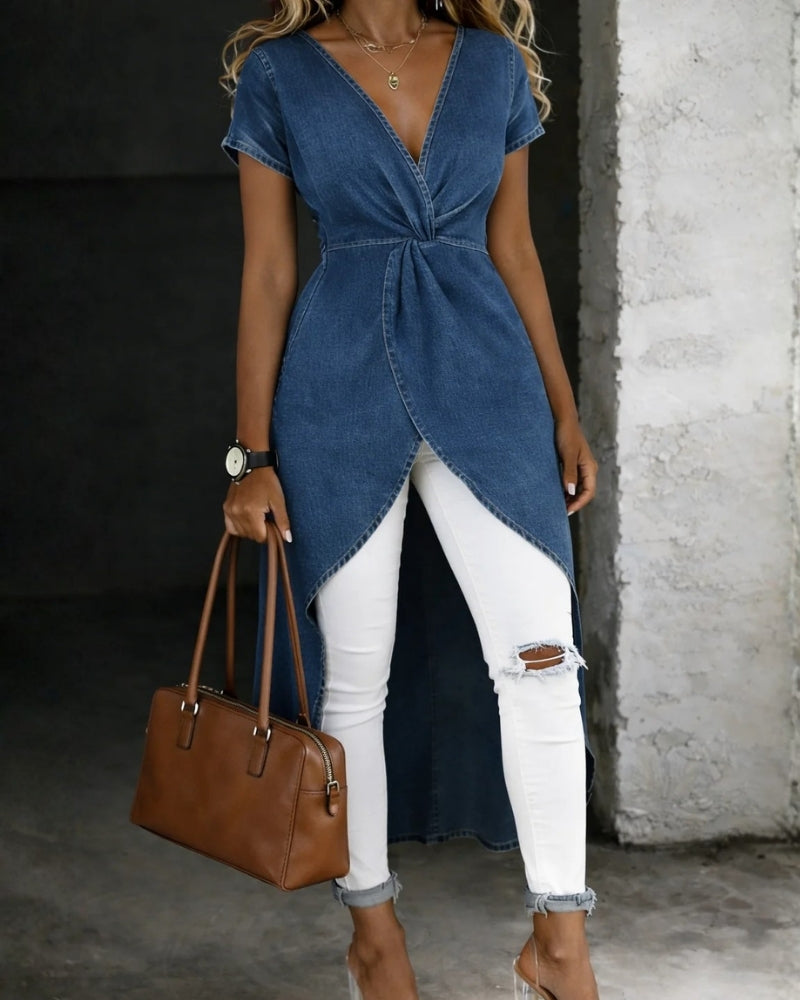 Korelia™ | Denim Allure Décontractée Élégante