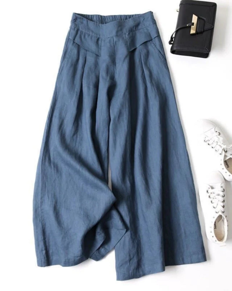Camille | Pantalon Élégant Fluide